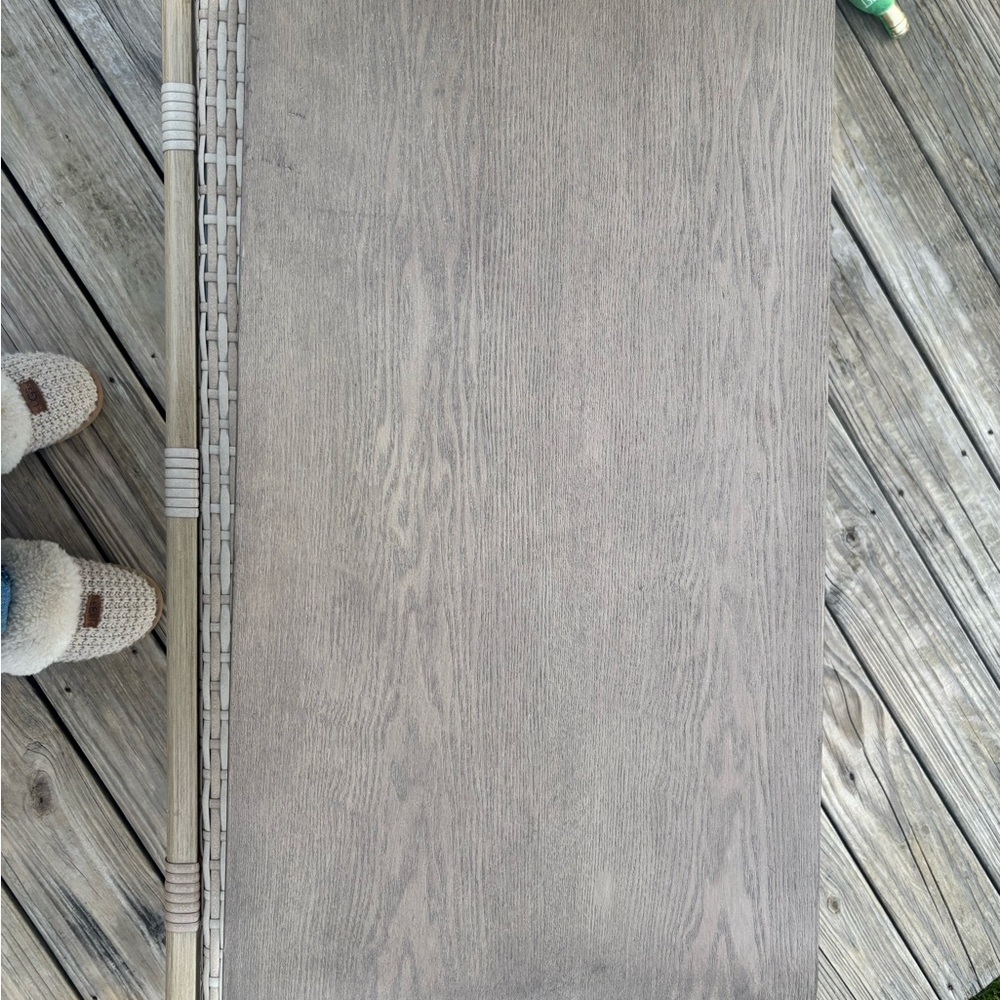 Love sac Weathered Ash Wooden Tabletop